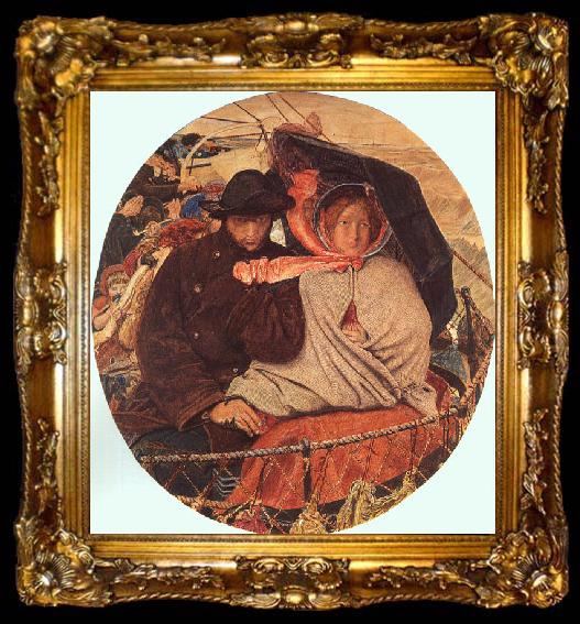 framed  Brown, Ford Madox The Last of England, ta009-2